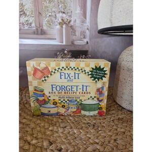 Fix-It and Forget-It Box of Recipe Cards Phyllis Pellman Good 101 Slow Cooker